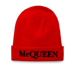 Alexander McQueen Authentic Cashmere Blend beanie